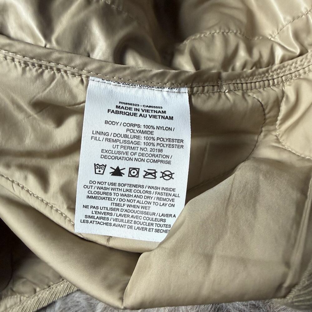 Nike Thermafit Military Insulated Men Vest Khaki Brown Large DX0890-010 - Picture 6 of 8